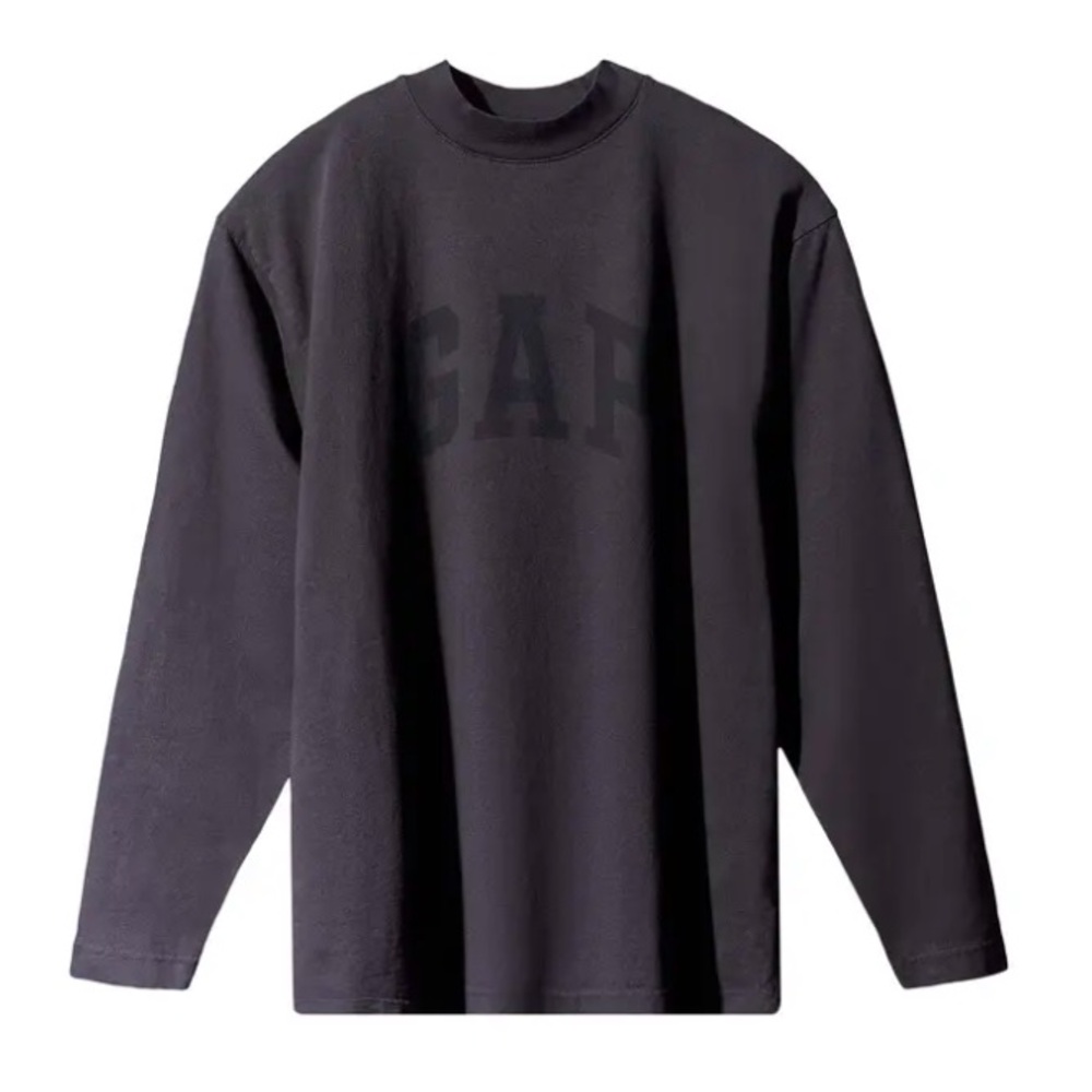 Yeezy Gap Engineered by Balenciaga Dove Long-Sleeve Tee 'Black'